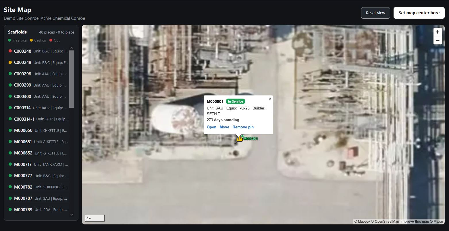 Scaffold Tracker screenshot 5